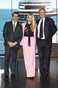 Taufe der MSC Grandiosa in Hamburg