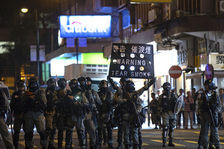 Protest in Hongkong