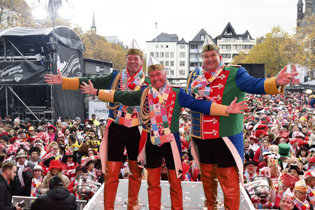 Karnevalsauftakt 2019 in Köln