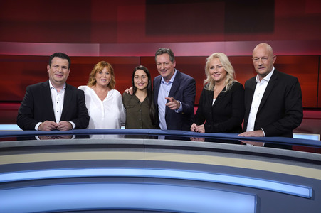 Talkshow 'hart aber fair' in Berlin