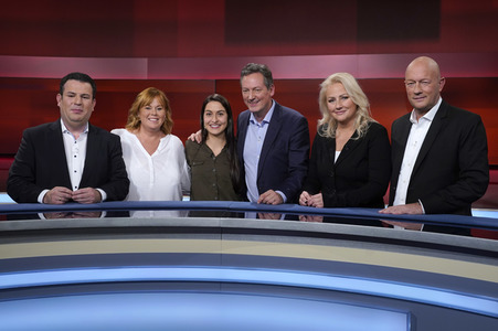 Talkshow 'hart aber fair' in Berlin