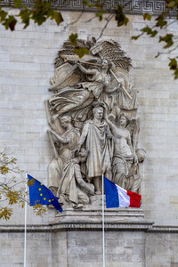 101. Jahrfeier des Waffenstillstands von 1918 in Paris