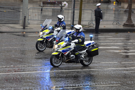 101. Jahrfeier des Waffenstillstands von 1918 in Paris
