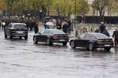 101. Jahrfeier des Waffenstillstands von 1918 in Paris
