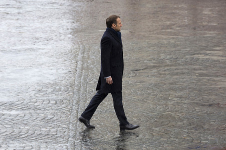 101. Jahrfeier des Waffenstillstands von 1918 in Paris