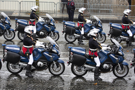 101. Jahrfeier des Waffenstillstands von 1918 in Paris