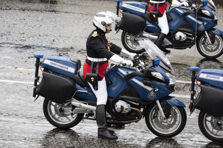 101. Jahrfeier des Waffenstillstands von 1918 in Paris