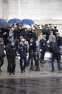 101. Jahrfeier des Waffenstillstands von 1918 in Paris
