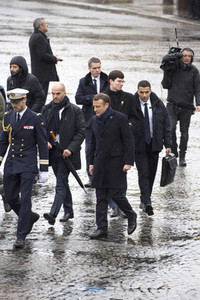 101. Jahrfeier des Waffenstillstands von 1918 in Paris