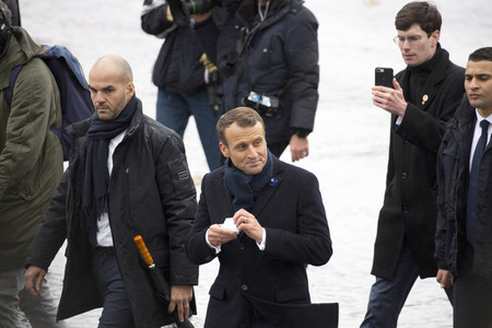 101. Jahrfeier des Waffenstillstands von 1918 in Paris