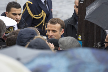 101. Jahrfeier des Waffenstillstands von 1918 in Paris