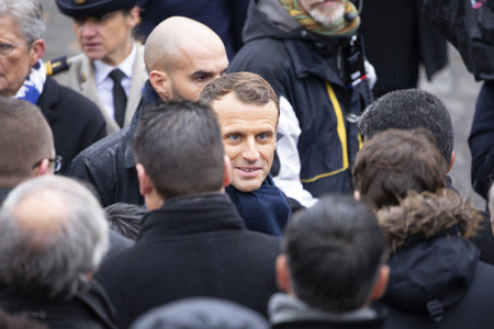 101. Jahrfeier des Waffenstillstands von 1918 in Paris