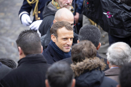 101. Jahrfeier des Waffenstillstands von 1918 in Paris