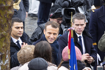 101. Jahrfeier des Waffenstillstands von 1918 in Paris