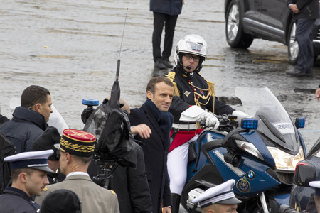 101. Jahrfeier des Waffenstillstands von 1918 in Paris