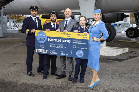 Pressetermin am Set von 'Heldt' in Köln