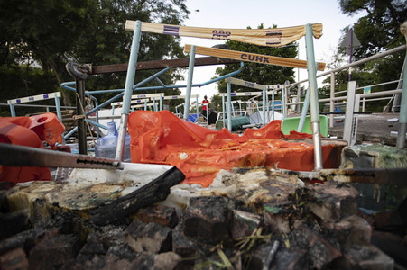 Kämpfe an der Chinesischen Universität Hongkong