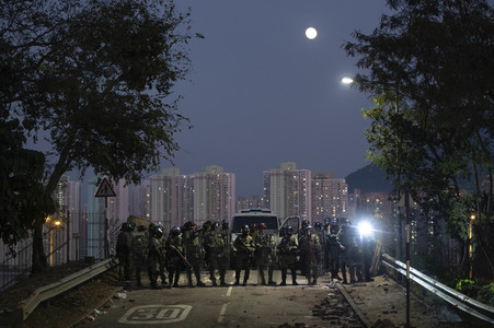 Kämpfe an der Chinesischen Universität Hongkong