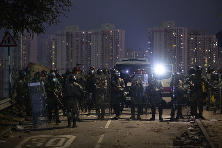 Kämpfe an der Chinesischen Universität Hongkong