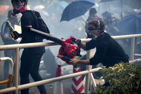 Kämpfe an der Chinesischen Universität Hongkong