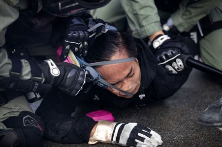 Kämpfe an der Chinesischen Universität Hongkong