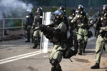 Kämpfe an der Chinesischen Universität Hongkong