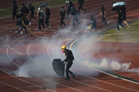 Kämpfe an der Chinesischen Universität Hongkong