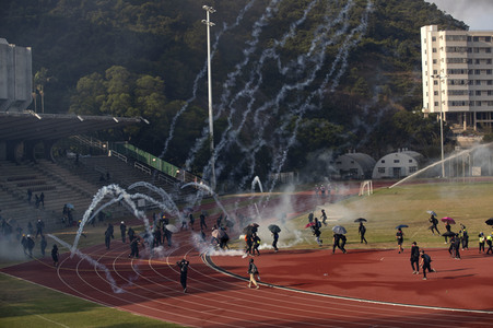 Kämpfe an der Chinesischen Universität Hongkong