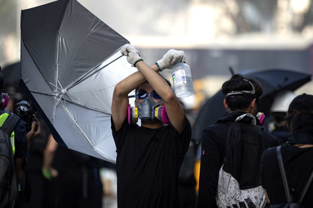 Kämpfe an der Chinesischen Universität Hongkong