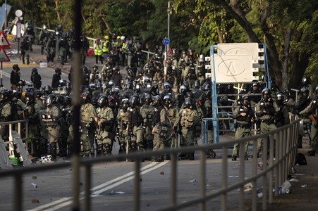 Kämpfe an der Chinesischen Universität Hongkong