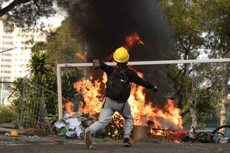 Kämpfe an der Chinesischen Universität Hongkong