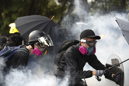 Kämpfe an der Chinesischen Universität Hongkong