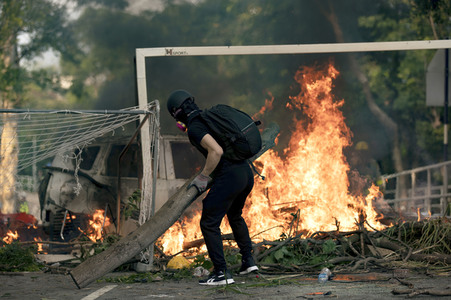 Kämpfe an der Chinesischen Universität Hongkong
