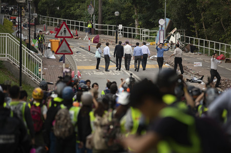 Kämpfe an der Chinesischen Universität Hongkong