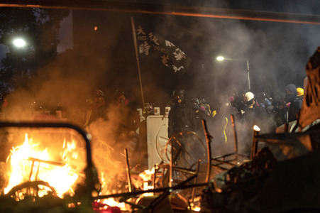 Kämpfe an der Chinesischen Universität Hongkong