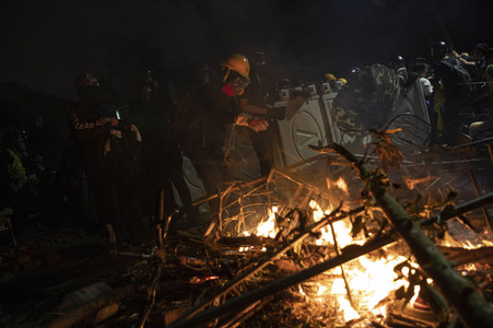 Kämpfe an der Chinesischen Universität Hongkong
