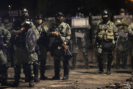 Kämpfe an der Chinesischen Universität Hongkong