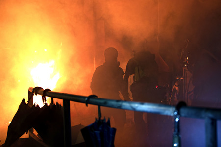 Kämpfe an der Chinesischen Universität Hongkong