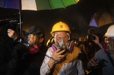 Kämpfe an der Chinesischen Universität Hongkong