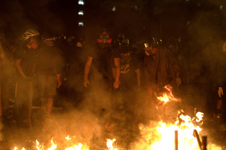 Kämpfe an der Chinesischen Universität Hongkong