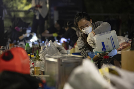 Kämpfe an der Chinesischen Universität Hongkong
