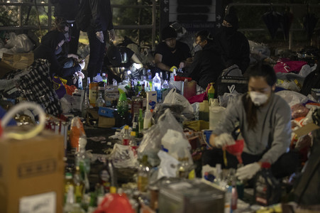 Kämpfe an der Chinesischen Universität Hongkong