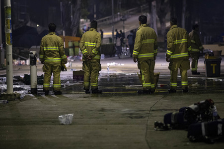 Kämpfe an der Chinesischen Universität Hongkong