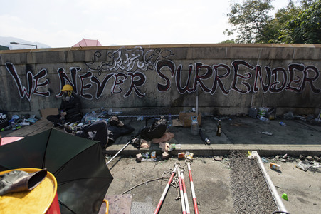 Kämpfe an der Chinesischen Universität Hongkong