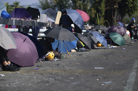Kämpfe an der Chinesischen Universität Hongkong