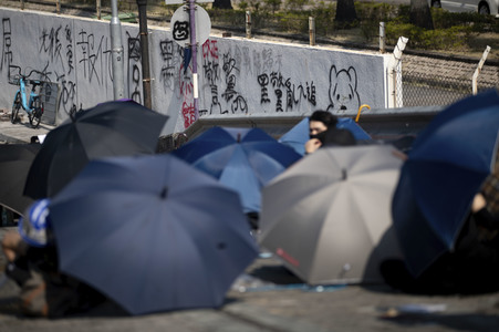 Kämpfe an der Chinesischen Universität Hongkong