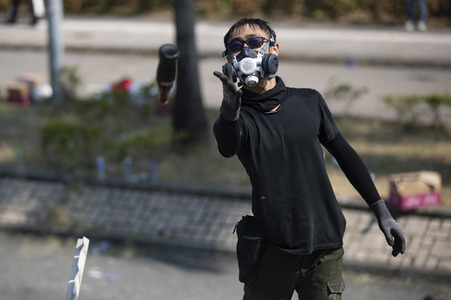 Kämpfe an der Chinesischen Universität Hongkong