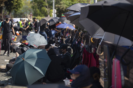 Kämpfe an der Chinesischen Universität Hongkong