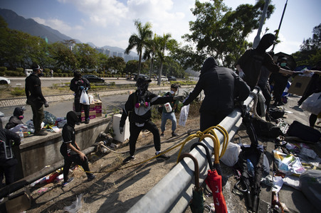 Kämpfe an der Chinesischen Universität Hongkong
