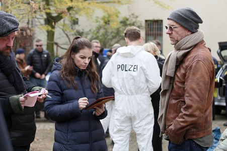 Dreharbeiten 'Wolfsland - Kein Entkommen' in Görlitz